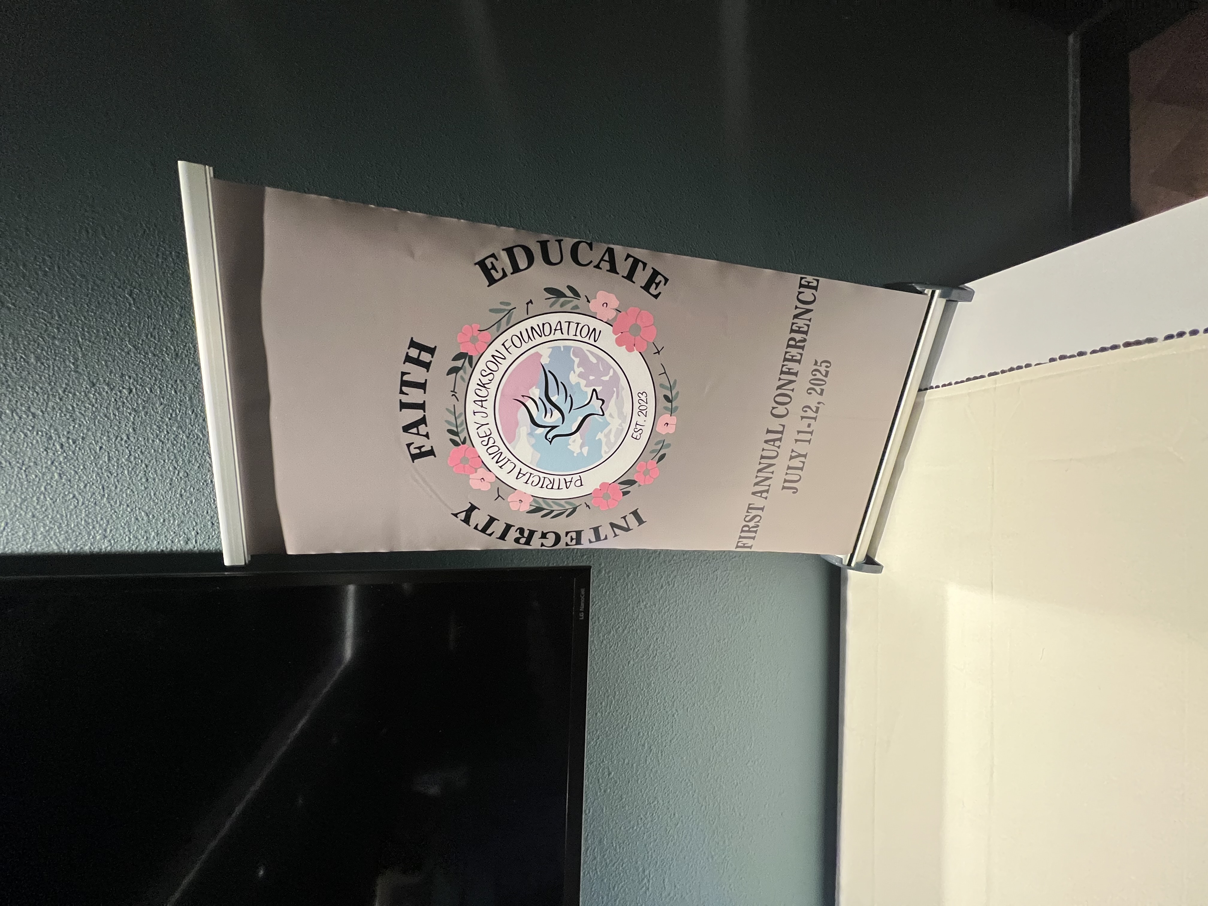 Patricia Lindsey Jackson Foundation First Annual Conference Banner