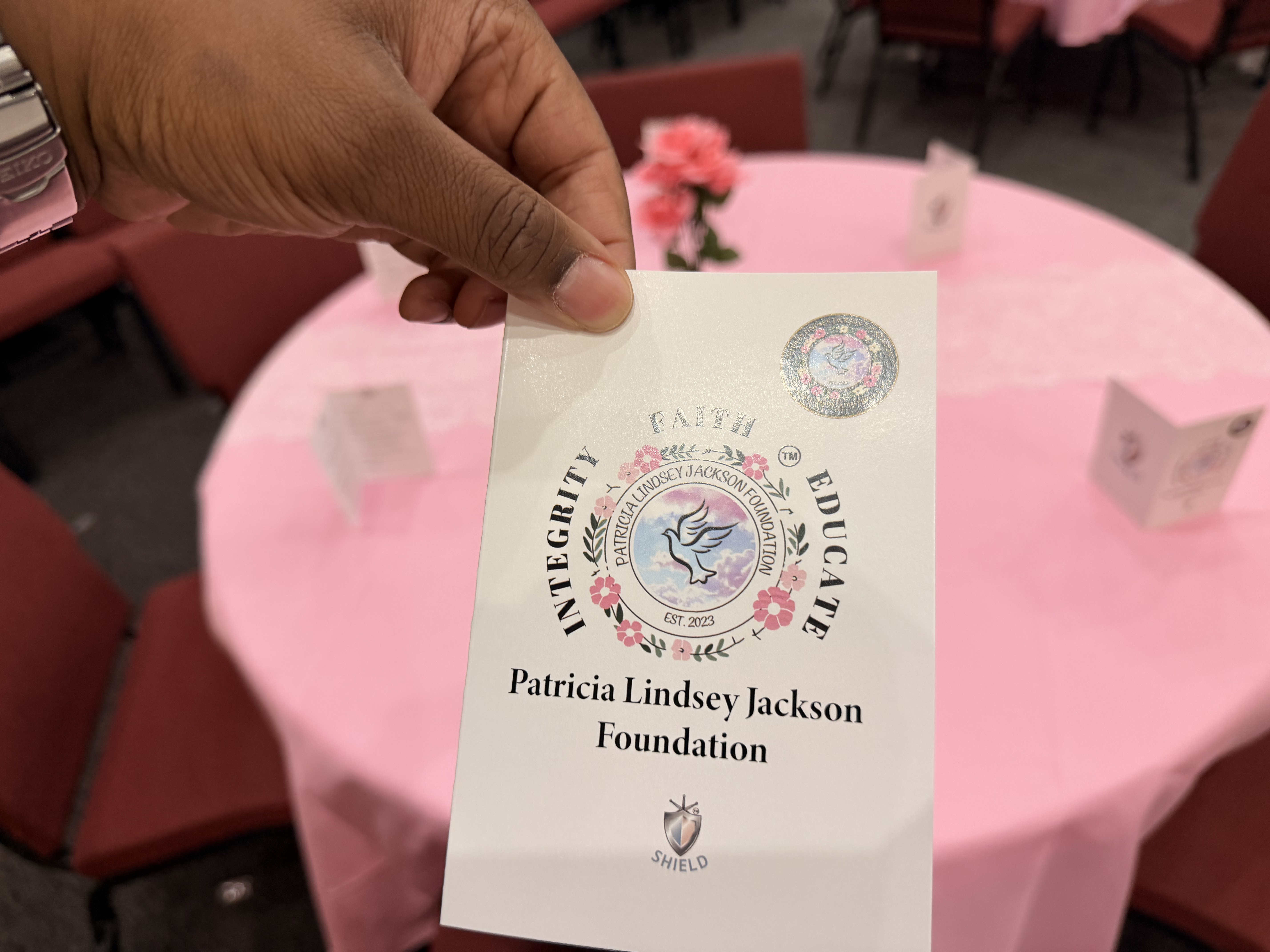 Patricia Lindsey Jackson Foundation conference program